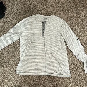 Express Long Sleeve Henley Tee